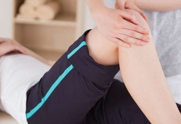 põlveliigese massaaž artroosi korral